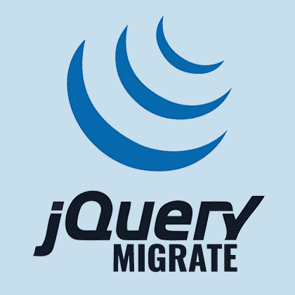 jQuery migrate logo pagespeed insights
