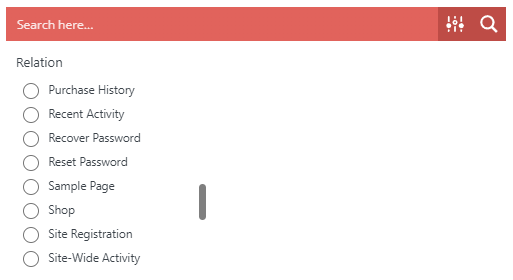 ACF relationship fields as filter