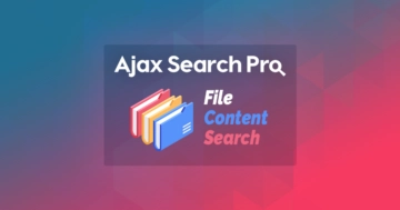 File content search in WordPress with Ajax Search Pro
